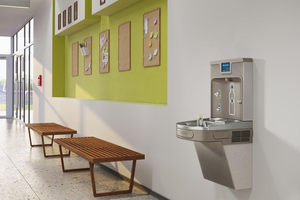 Elkay ezH2O Bottle Filling Station & Single ADA Cooler Filtered Refrigerated