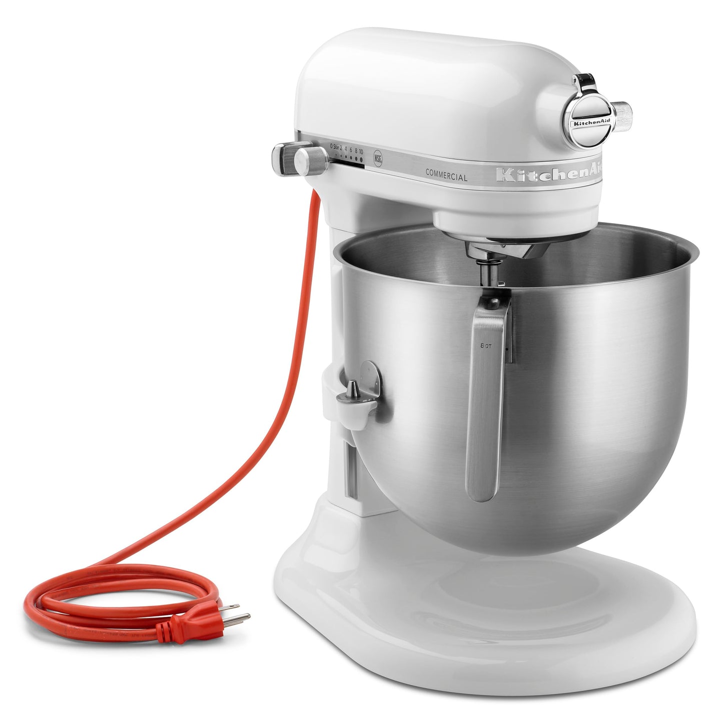 KitchenAid NSF Certified Commercial Series 8-Qt Bowl Lift Stand Mixer