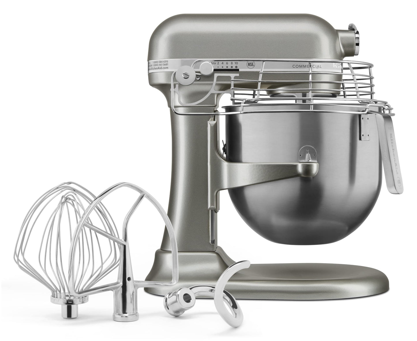 KitchenAid NSF Certified Commercial Series 8-Qt Bowl Lift Stand Mixer