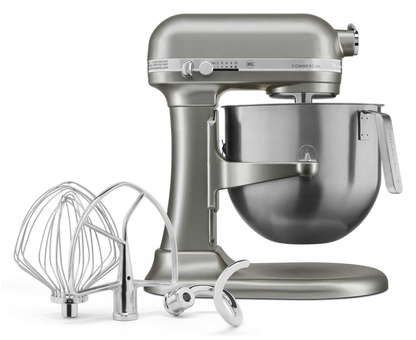 KitchenAid NSF Certified Commercial Series 8-Qt Bowl Lift Stand Mixer