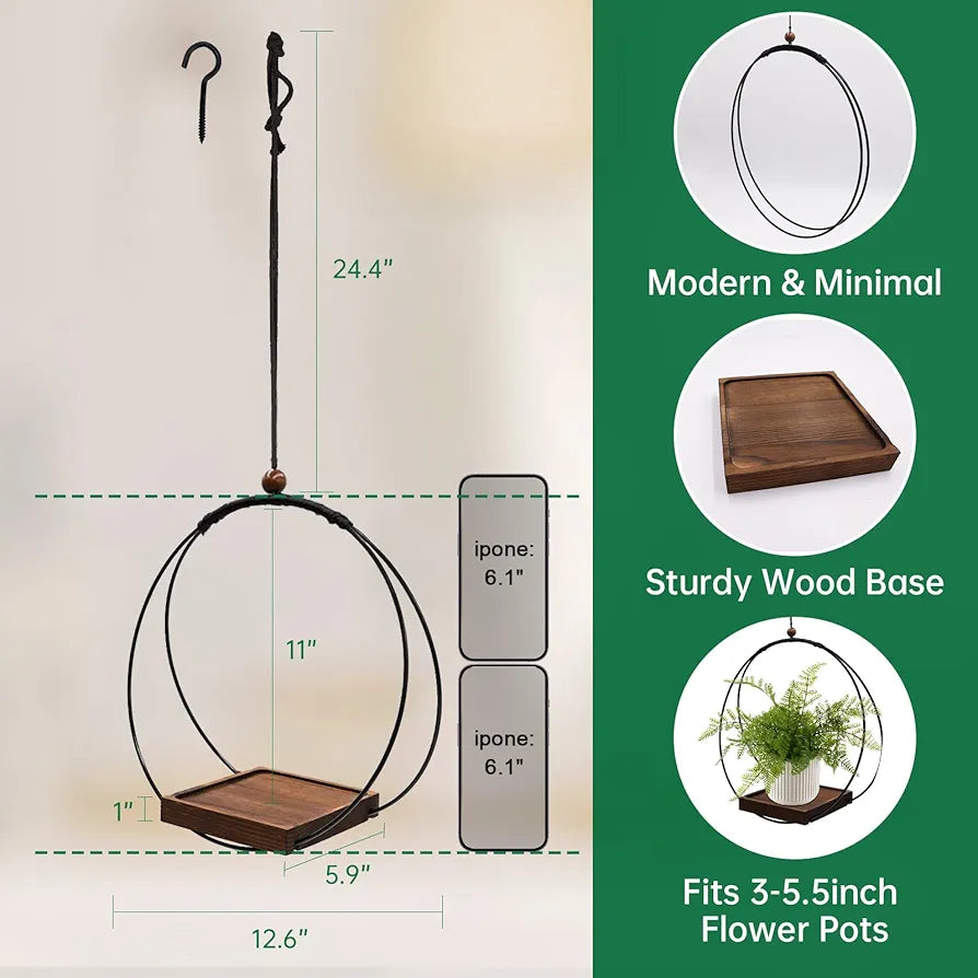 Modern Boho Hanging Planter for Indoor Plants