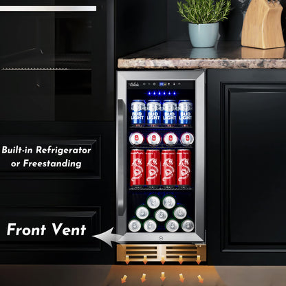 180 Bottles Wine Fridge 24 Inch Dual Zone Wine Cooler Refrigerator Freestanding Wine Refrigerator with Glass Door and Safety Lock, Large Wine Cellar for Home, Office, Kitchen
