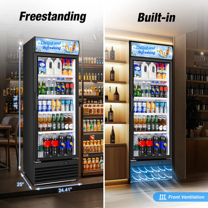 180 Bottles Wine Fridge 24 Inch Dual Zone Wine Cooler Refrigerator Freestanding Wine Refrigerator with Glass Door and Safety Lock, Large Wine Cellar for Home, Office, Kitchen