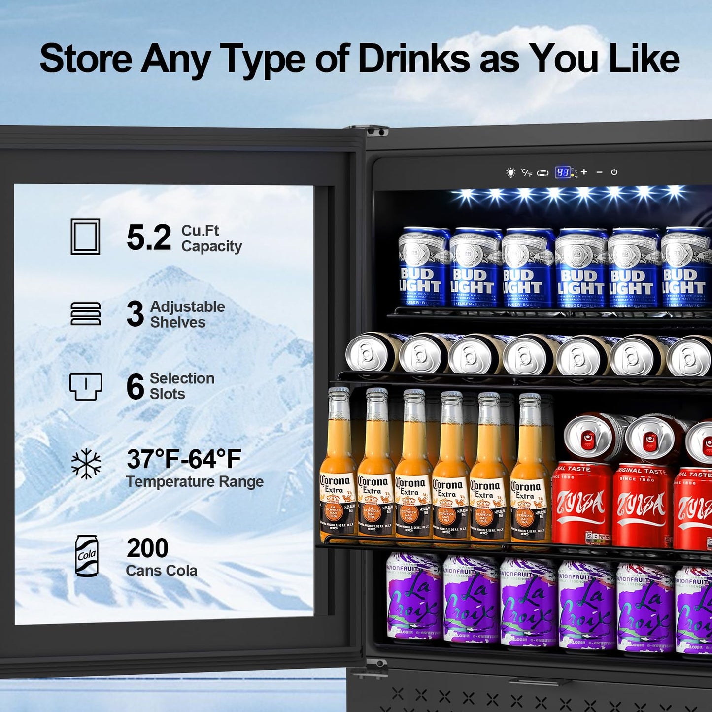 180 Bottles Wine Fridge 24 Inch Dual Zone Wine Cooler Refrigerator Freestanding Wine Refrigerator with Glass Door and Safety Lock, Large Wine Cellar for Home, Office, Kitchen