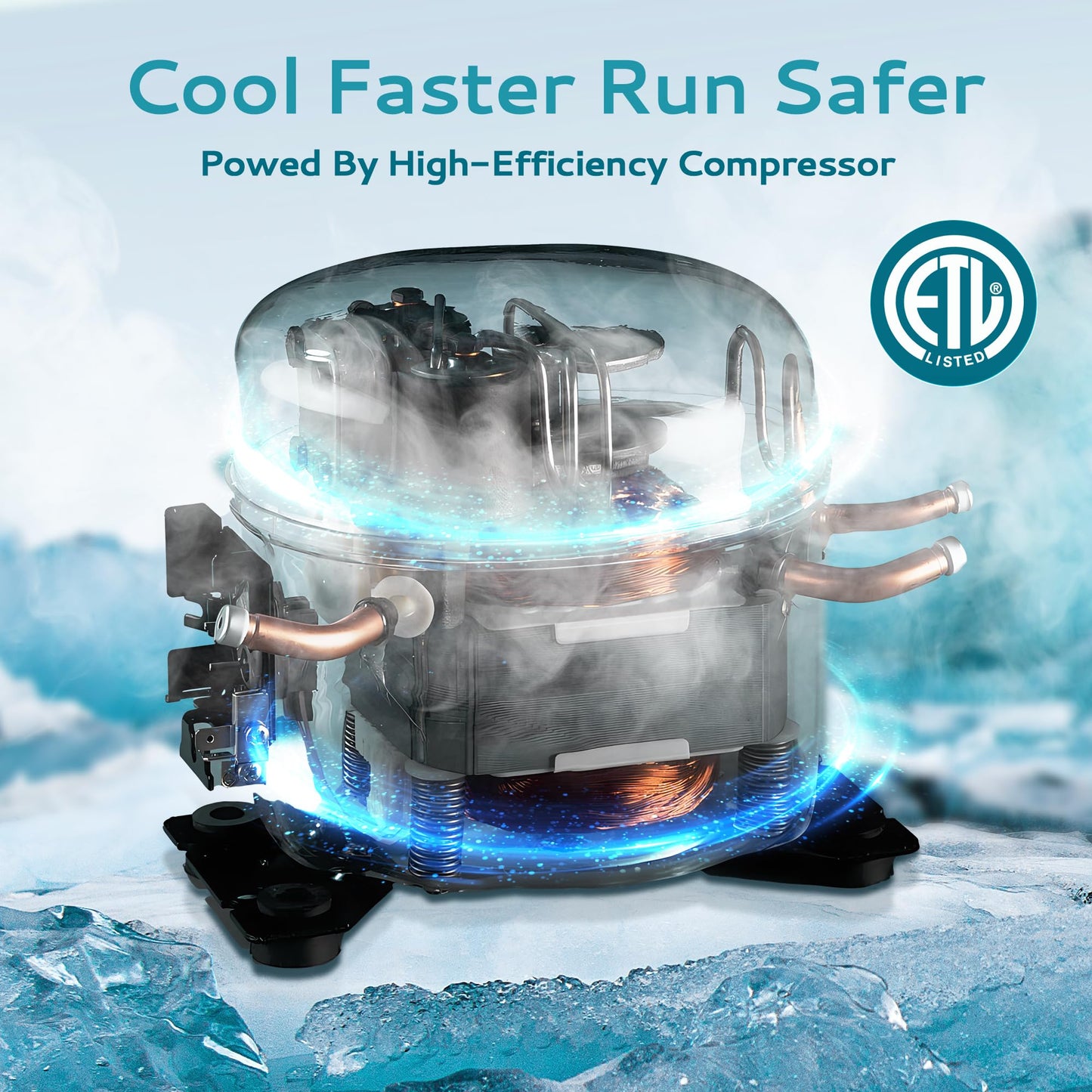 EUHOMY Commercial Ice Maker Machine, Industrial Ice Machine, 250Lbs Storage, Ice Ready in 11-20min, Stainless Steel Ice Maker for Bar/Cafe/Restaurant/Business