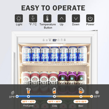 180 Bottles Wine Fridge 24 Inch Dual Zone Wine Cooler Refrigerator Freestanding Wine Refrigerator with Glass Door and Safety Lock, Large Wine Cellar for Home, Office, Kitchen