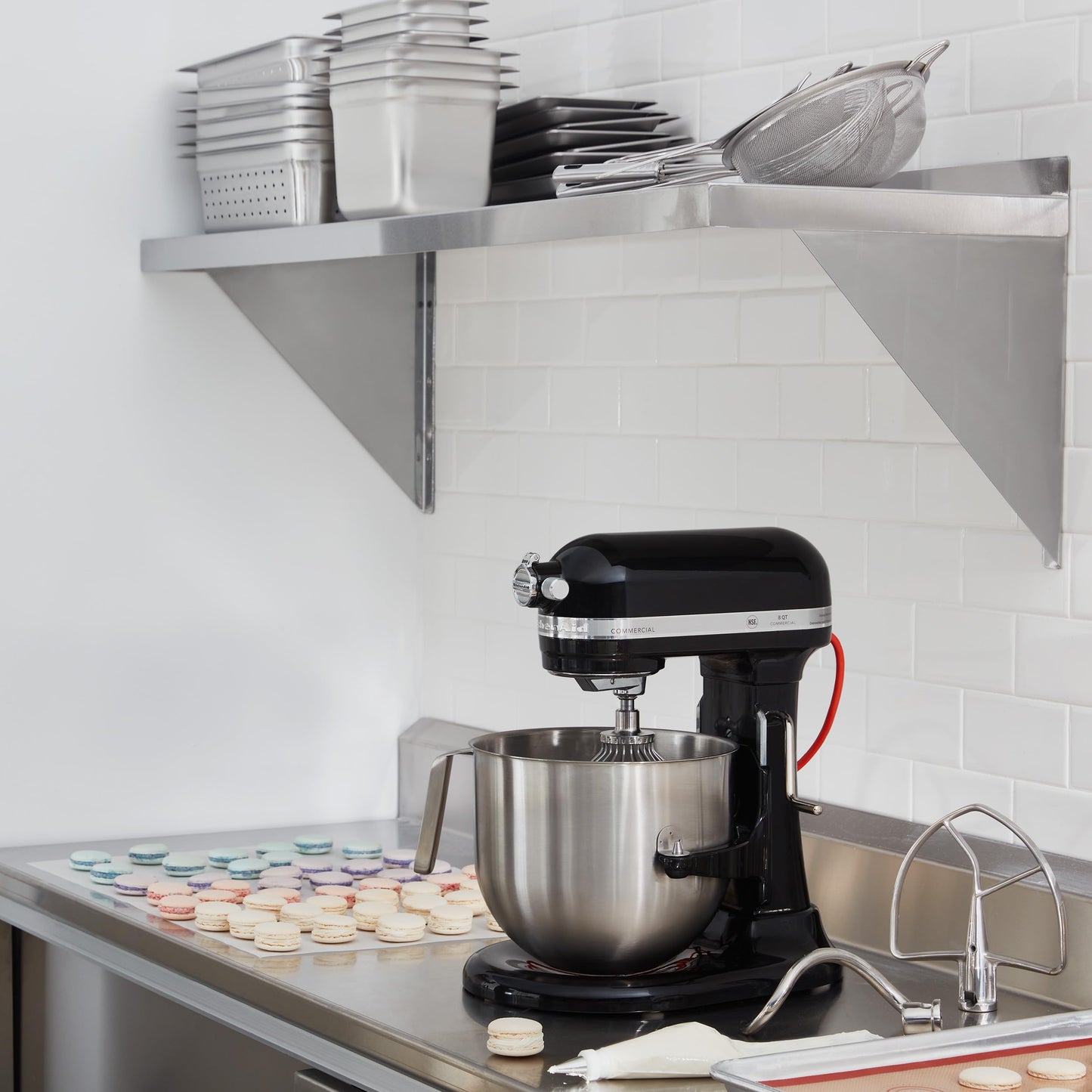 KitchenAid NSF Certified Commercial Series 8-Qt Bowl Lift Stand Mixer